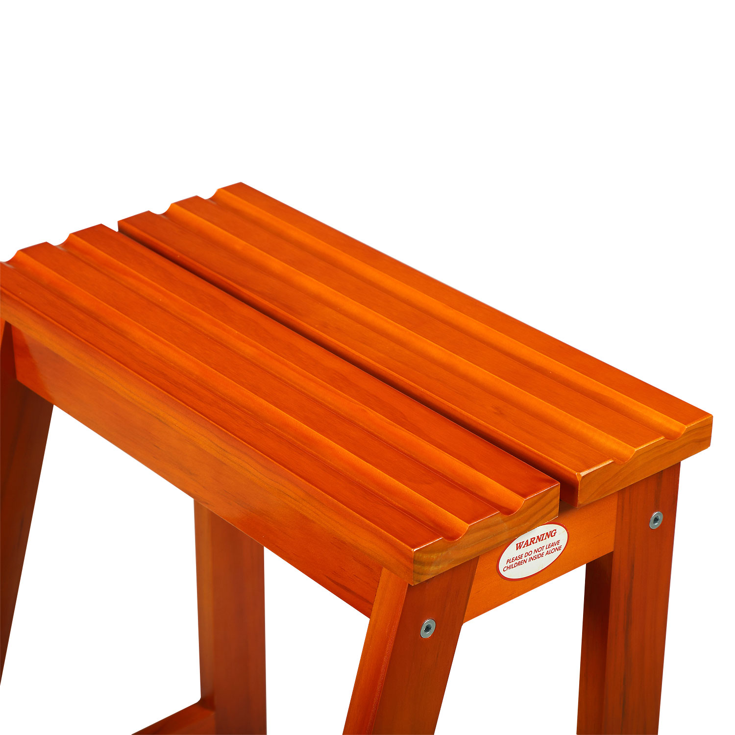 儿童爬凳坚果棕色浅核桃色