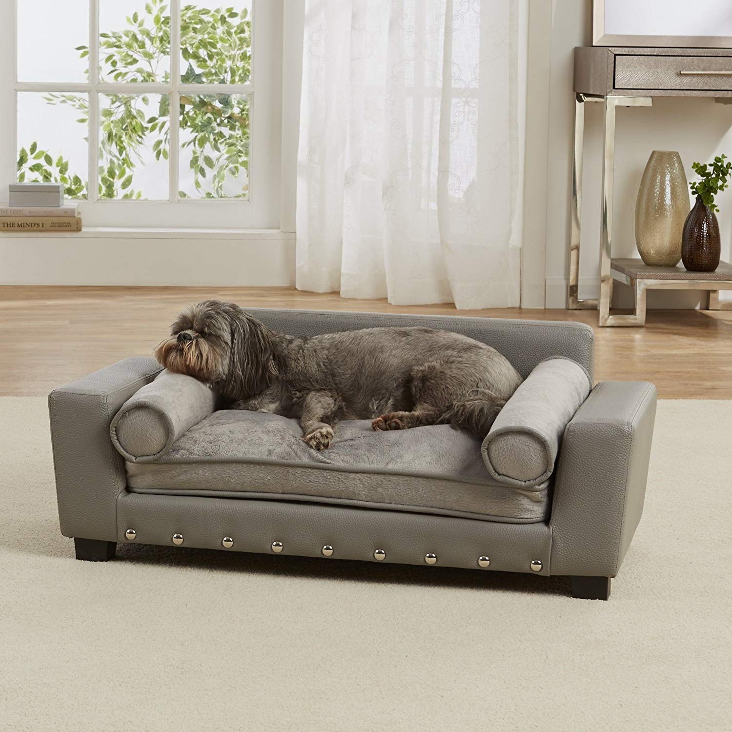 现代简约设计温馨时尚宠物沙发床休闲舒适柔软狗狗窝