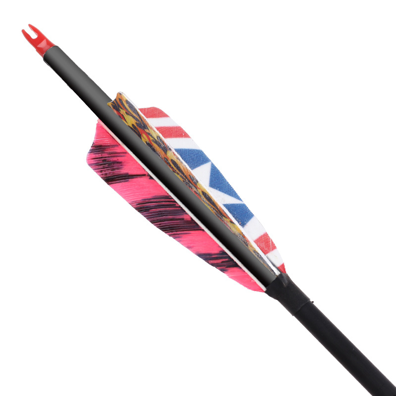 4英寸幻彩真羽箭羽